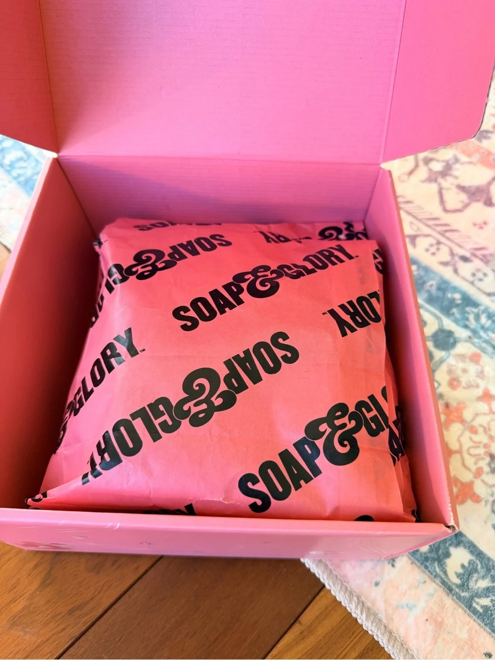 Soap & Glory Global Mega-Spa Gift Set | New | 6-Piece Bath & Body Collection